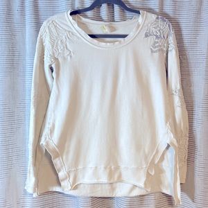 Free People long sleeve tunic tee